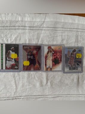 Lot of 4 LeBron James Basketball Trading Cards - *3 ROOKIES